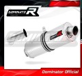scarico silenziatore DOMINATOR ovale adatto alla moto BMW F800S 2006 - 2012