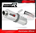 scarico silenziatore DOMINATOR ovale adatto alla moto Kawasaki VERSYS 1000 2019 - 2024