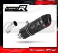scarico silenziatore DOMINATOR HP1 nero adatto alla moto BMW F800GT 2012 - 2019