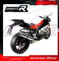 scarico silenziatore DOMINATOR rotondo adatto alla moto BMW S1000RR 2017 - 2018 3