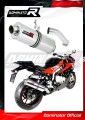 scarico silenziatore DOMINATOR ovale adatto alla moto BMW S1000RR 2015 - 2016