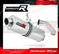 scarico silenziatore DOMINATOR ovale adatto alla moto BMW S1000RR 2015 - 2016 2