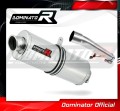 scarico silenziatore DOMINATOR ovale adatto alla moto Honda CBF 600 2008 - 2013 2