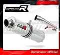 scarico silenziatore DOMINATOR rotondo adatto alla moto Honda CBF 600 2008 - 2013 2