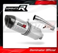 scarico silenziatore DOMINATOR HP1 adatto alla moto Honda CBF 600 2008 - 2013 2