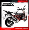 exhaust muffler DOMINATOR ROUND fits to BMW R1200RS 2015  2018 3