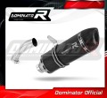 scarico silenziatore DOMINATOR HP1 nero adatto alla moto BMW R1200GS 2010 - 2012 2