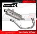 complete exhaust system with muffler DOMINATOR Full System titanium P7 fits to Benelli TRK 502 X 2022  2023 2