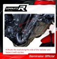 Yamaha Tracer 9 / GT 2021 - 2022 EXHAUST Collector Manifold Full System Muffler Auspuff Sportauspuff Silencer Echappement Silencieux Scarico Scarichi Escape Wydech Tłumik HP8 BLACK Dominator Exhaust System 12