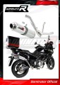 scarico silenziatore DOMINATOR rotondo adatto alla moto Suzuki DL 650 V-Strom / XT 2012 - 2016