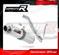 scarico silenziatore DOMINATOR rotondo adatto alla moto Suzuki DL 650 V-Strom / XT 2012 - 2016 2