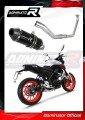 impianto di scarico completo con silenziatore DOMINATOR Full System HP3 nero adatto alla moto Yamaha MT 125 2020  3
