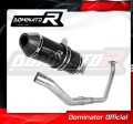 complete exhaust system with muffler DOMINATOR Full System HP3 BLACK fits to Yamaha MT 125 2020  4