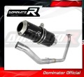 impianto di scarico completo con silenziatore DOMINATOR Full System GP nero adatto alla moto Yamaha MT 125 2020  4