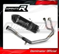 impianto di scarico completo con silenziatore DOMINATOR Full System HP7 nero adatto alla moto Honda CRF 1000L Africa Twin 2016 - 2019 4