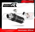 Kawasaki ER - 6N / F 650 2006 - 2008  motorcycle Exhaust Muffler Auspuff Sportauspuff Silencer Echappement Silencieux Scarico Scarichi Escape Wydech Tłumik GP1 BLACK Dominator 1