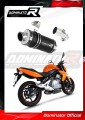 scarico silenziatore DOMINATOR GP1 nero adatto alla moto Kawasaki ER - 6 N / F 650 2009 - 2011 3