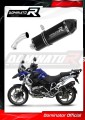 scarico silenziatore DOMINATOR HP7 nero adatto alla moto BMW R1200GS Adventure 2008 - 2009 3