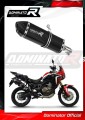 scarico silenziatore DOMINATOR HP7 nero adatto alla moto Honda CRF 1000L Africa Twin 2016 - 2019 3