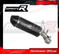 scarico silenziatore DOMINATOR HP3 nero adatto alla moto Ducati Multistrada 1200 Enduro 2016 - 2018 4