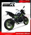 complete exhaust system with muffler DOMINATOR Full System HP6 BLACK fits to Kawasaki Z 900 2020  2024 3
