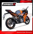 scarico silenziatore DOMINATOR GP nero adatto alla moto KTM RC 390 2022 - 2024 3