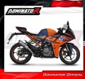 KTM RC 390 2022 - 2023 motorcycle Exhaust Muffler Auspuff Sportauspuff Silencer Echappement Silencieux Scarico Scarichi Escape Wydech Tłumik HP3 Dominator Exhaust System 3