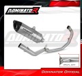 impianto di scarico completo con silenziatore DOMINATOR Full System HP8 adatto alla moto KTM RC 390 2022 - 2024 2