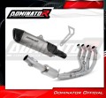 impianto di scarico completo con silenziatore DOMINATOR Full System titanio HP6 adatto alla moto Yamaha YZF R1 1000 RN65 2020 - 2022 2
