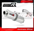 wydech tłumik DOMINATOR Owalny pasujący do motocykla Suzuki GSXF 650 2007 - 2016 2