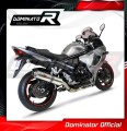 scarico silenziatore DOMINATOR rotondo adatto alla moto Suzuki GSX 1250 FA 2010 - 2016 3