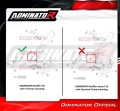 exhaust muffler DOMINATOR HP1 BLACK fits to Husqvarna 701 SM Supermoto 2021  2023 6