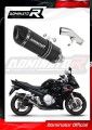 Suzuki GSXF 650 GSX 650 F 2007-2016 Motorcycle Dominator Exhaust Silencer Muffler Pot d'échappement Marmitta Escape HP1 BLACK