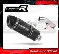 wydech tłumik DOMINATOR HP1 CZARNY pasujący do motocykla Suzuki GSXF 650 2007 - 2016 2
