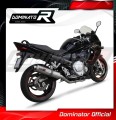 impianto di scarico completo con silenziatore DOMINATOR Full System rotondo adatto alla moto Suzuki GSX 1250 FA 2010 - 2016 3