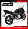 impianto di scarico completo con silenziatore DOMINATOR Full System GP1 adatto alla moto Suzuki GSX 1250 FA 2010 - 2016 3