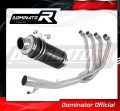 complete exhaust system with muffler DOMINATOR Full System GP1 BLACK fits to Suzuki GSX 1250 FA 2010  2016 2