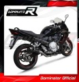 kompletny układ wydechowy z tłumikiem DOMINATOR Full System GP1 CZARNY pasujący do motocykla Suzuki GSX 1250 FA 2010 - 2016 3