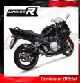 impianto di scarico completo con silenziatore DOMINATOR Full System HP1 nero adatto alla moto Suzuki GSX 1250 FA 2010 - 2016 3