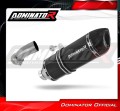 scarico silenziatore DOMINATOR HP1 nero adatto alla moto BMW R1200R 2010 - 2014 2