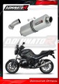 scarico silenziatore DOMINATOR ovale adatto alla moto BMW R1200R 2010 - 2014