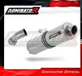 scarico silenziatore DOMINATOR rotondo adatto alla moto BMW R1200R 2010 - 2014 2