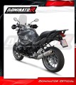 exhaust muffler DOMINATOR ROUND fits to BMW R1200R 2010  2014 3