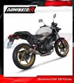impianto di scarico completo con silenziatore DOMINATOR Full System GP adatto alla moto Honda VTR 250 2009 - 2015 3
