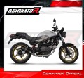 impianto di scarico completo con silenziatore DOMINATOR Full System GP nero adatto alla moto Honda VTR 250 2009 - 2015 4