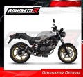 impianto di scarico completo con silenziatore DOMINATOR Full System HP3 nero adatto alla moto Honda VTR 250 2009 - 2015 4