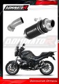 scarico silenziatore DOMINATOR GP1 nero adatto alla moto BMW R1200R 2010 - 2014