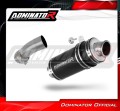 scarico silenziatore DOMINATOR GP1 nero adatto alla moto BMW R1200R 2010 - 2014 2