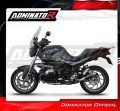 scarico silenziatore DOMINATOR GP1 nero adatto alla moto BMW R1200R 2010 - 2014 4