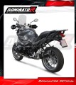 scarico silenziatore DOMINATOR omologato HP1 nero adatto alla moto BMW R1200R 2010 - 2014 3